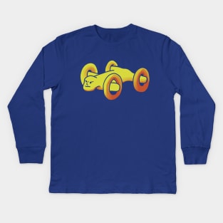 Transform-a-snack - Flying Solo Kids Long Sleeve T-Shirt